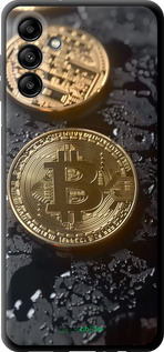TPU чехол Вулканический Bitcoin для Samsung Galaxy A04s - 6092b-2877 изображение 