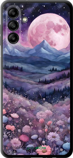TPU чехол Ночь луна арт для Samsung Galaxy A04s - 6319b-2877 изображение 