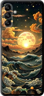 TPU чехол Арт волны для Samsung Galaxy A04s - 6332b-2877 изображение 