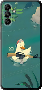 TPU чехол Уточка с автоматом для Samsung Galaxy A13 5G - 6356b-3853 изображение 