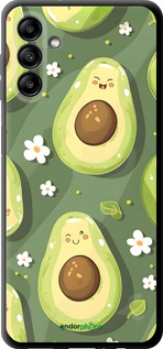 TPU чехол Авокадо для Samsung Galaxy A04s - 6380b-2877 изображение 