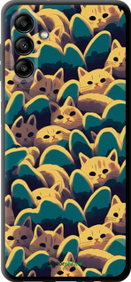 TPU чехол Із зображенням котиків для Samsung Galaxy A13 5G - 6429b-3853 изображение 