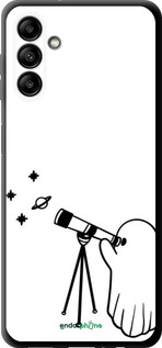 TPU чехол Привидение астроном для Samsung Galaxy A04s - 6444b-2877 изображение 