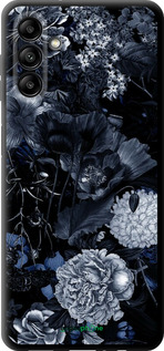 TPU чехол Абстрактный цветочный рисунок в синих тонах для Samsung Galaxy A04s - 6539b-2877 изображение 