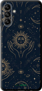 TPU чехол Celestial Harmony: Sun & Moon Gold Mystic Pattern для Samsung Galaxy A04s - 6778b-2877 изображение 