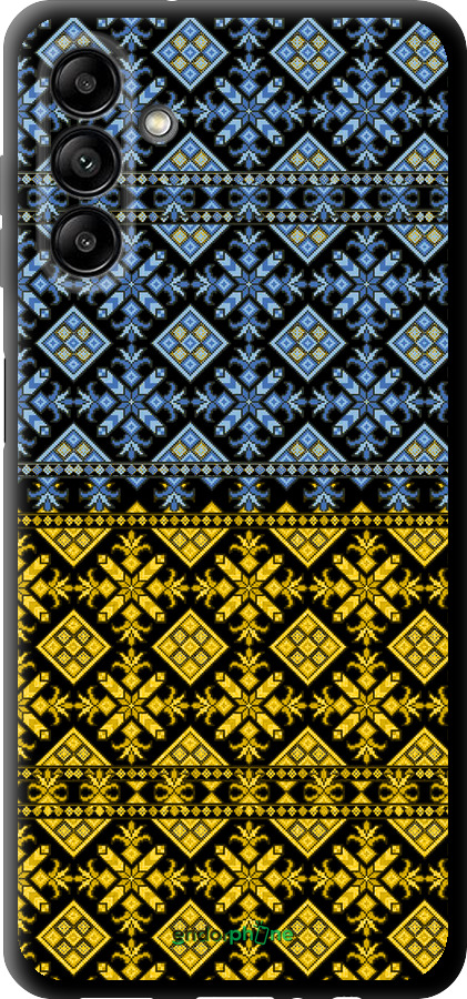 TPU чехол Жовто-блакитна вишиванка для Samsung Galaxy A04s - 1169b-2877 изображение 