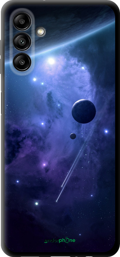 TPU чехол Планеты в синем космосе для Samsung Galaxy A04s - 171b-2877 изображение 