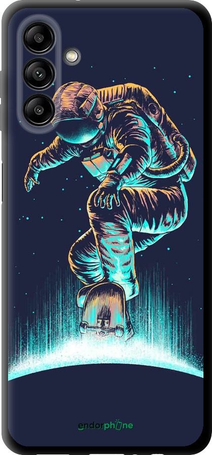 TPU чехол Космонавт на скейтборде для Samsung Galaxy A13 5G - 4145b-3853 изображение 