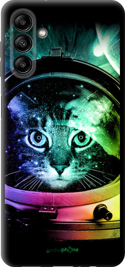 TPU чехол Кот-астронавт для Samsung Galaxy A04s - 4154b-2877 изображение 