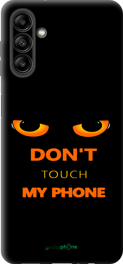 TPU чехол Don't touch the phone для Samsung Galaxy A13 5G - 4261b-3853 изображение 