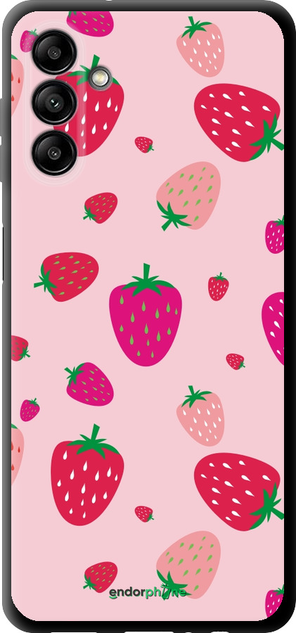 TPU чехол Клубнички для Samsung Galaxy A04s - 4332b-2877 изображение 