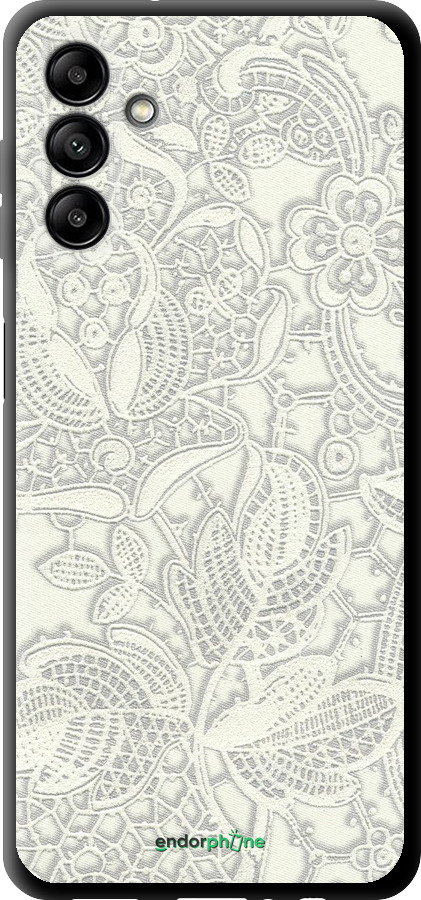 TPU чехол Белое кружево для Samsung Galaxy A04s - 4383b-2877 изображение 