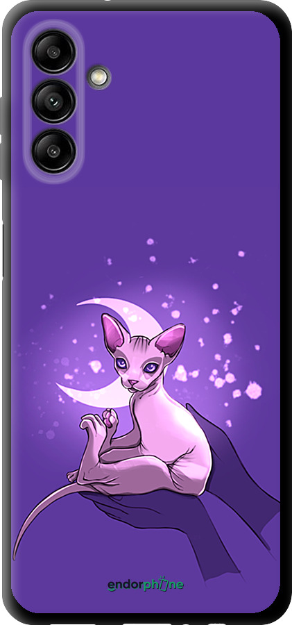 TPU чехол Кот2 для Samsung Galaxy A04s - 4676b-2877 изображение 
