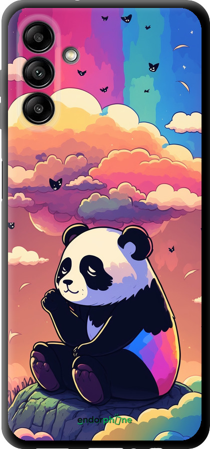 TPU чехол Панда в облаках для Samsung Galaxy A04s - 5585b-2877 изображение 
