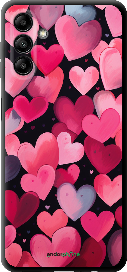 TPU чехол Сердечки 4 для Samsung Galaxy A04s - 5662b-2877 изображение 