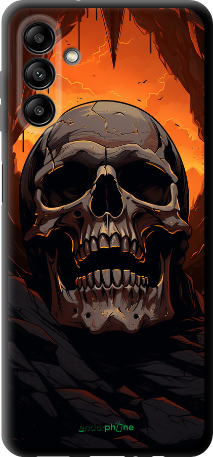 TPU чехол Череп в пещере для Samsung Galaxy A04s - 5959b-2877 изображение 