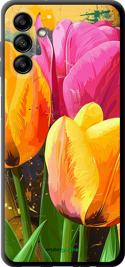 TPU чехол Намальовані тюльпани для Samsung Galaxy A04s - 5990b-2877 изображение 