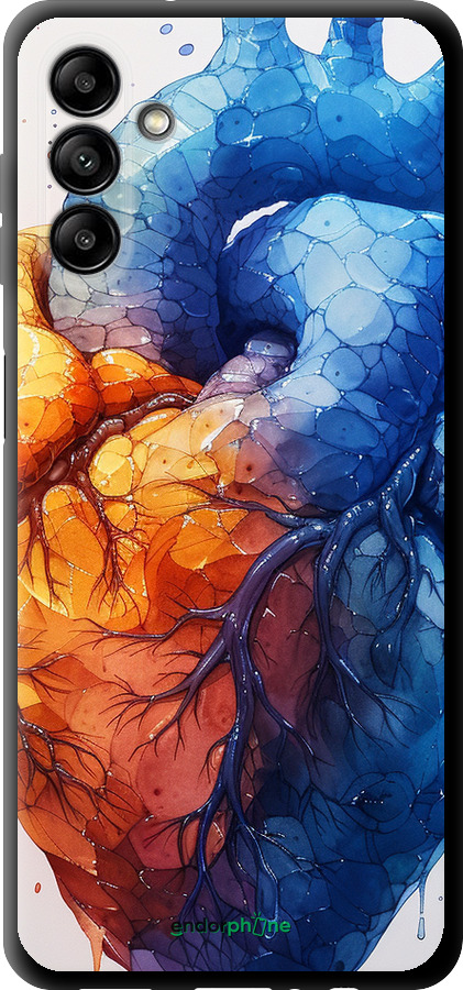 TPU чехол Арт-сердце для Samsung Galaxy A04s - 6034b-2877 изображение 