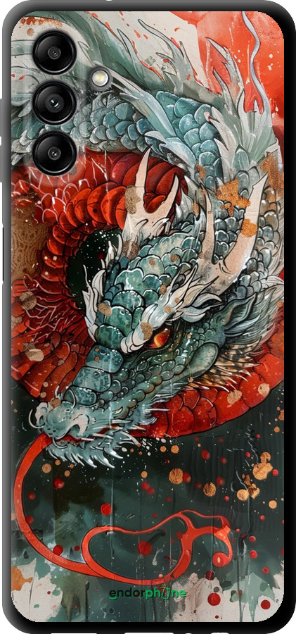 TPU чехол Стихія вогню для Samsung Galaxy A04s - 6101b-2877 изображение 
