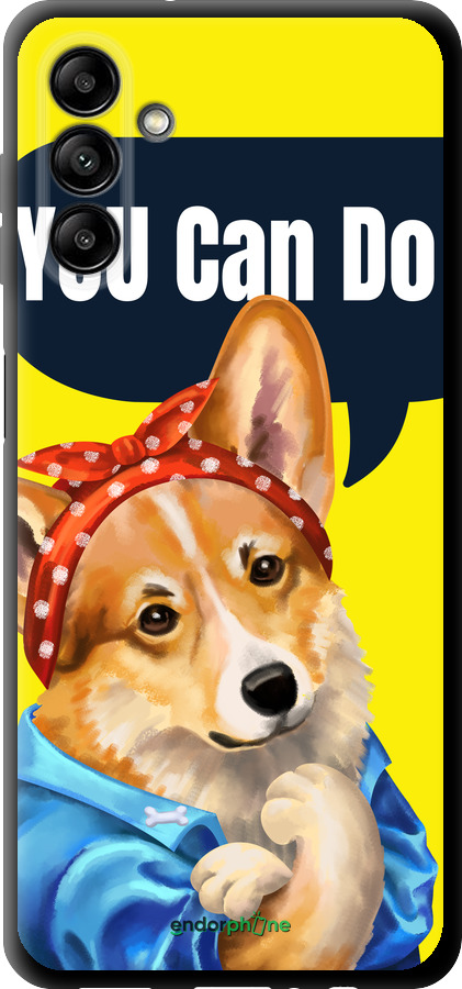TPU чехол чехол с корги You Can Do It для Samsung Galaxy A04s - 6184b-2877 изображение 