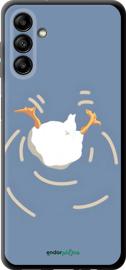 TPU чехол Гусь ныряет для Samsung Galaxy A04s - 6275b-2877 изображение 