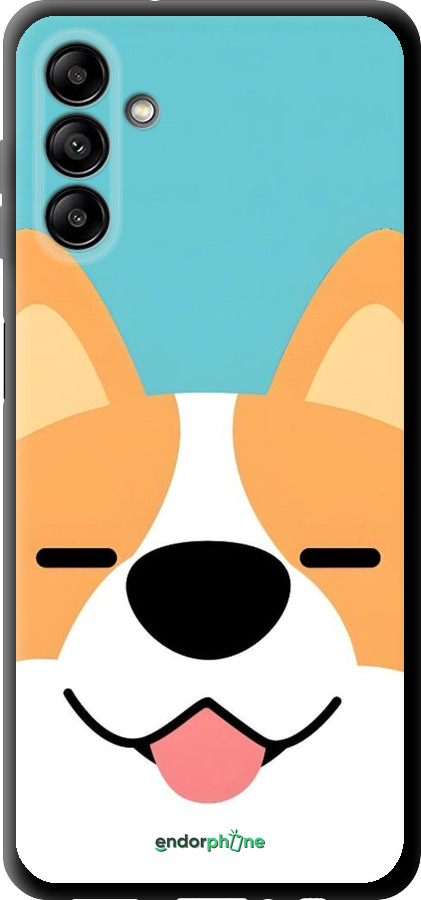 TPU чехол Корги для Samsung Galaxy A04s - 6280b-2877 изображение 