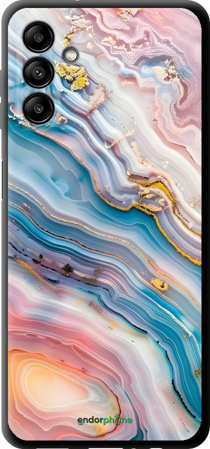 TPU чехол Мрамор красивый для Samsung Galaxy A04s - 6376b-2877 изображение 