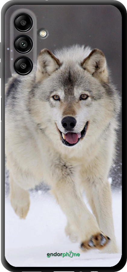 TPU чехол Бегущий волк для Samsung Galaxy A04s - 826b-2877 изображение 
