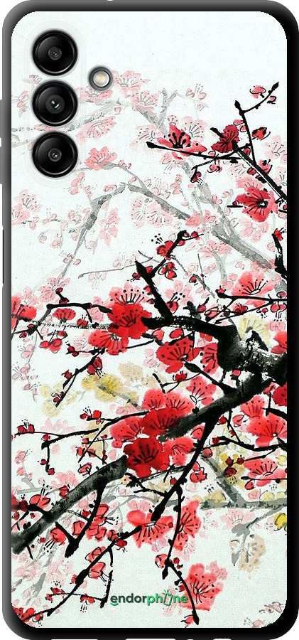 TPU чехол Квітучий кущ для Samsung Galaxy A04s - 831b-2877 изображение 