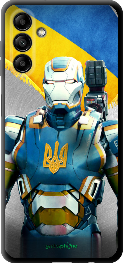 TPU чехол Украинский киборг для Samsung Galaxy A04s - 980b-2877 изображение 