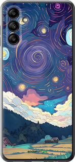 Силіконовий чехол Креативний арт для Samsung Galaxy A04s - 6322u-2877 изображение 