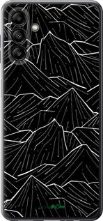 Силіконовий чехол Із зображенням Темних гір для Samsung Galaxy A13 5G - 6489u-3853 изображение 
