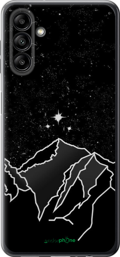 Силіконовий чехол Мінімалістичний гірський краєвид для Samsung Galaxy A04s - 6438u-2877 изображение 