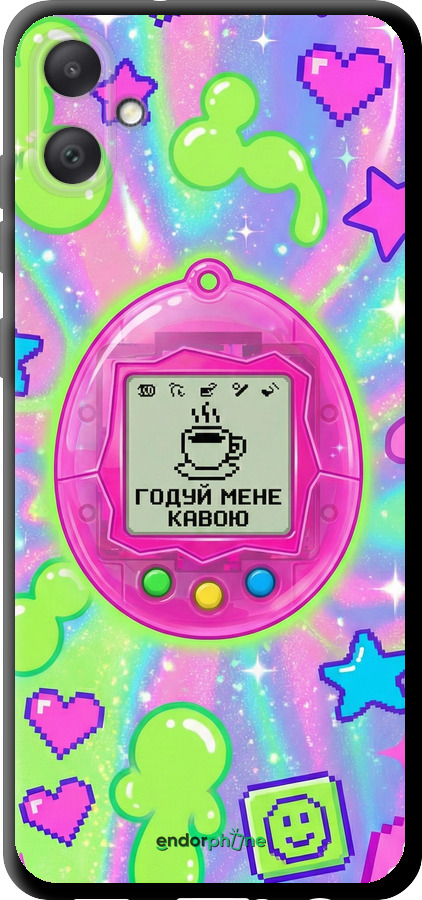 TPU чехол Y2K Aesthetic Retro Pet: Годуй мене кавою для Samsung Galaxy A05 - 6784b-3355 изображение 