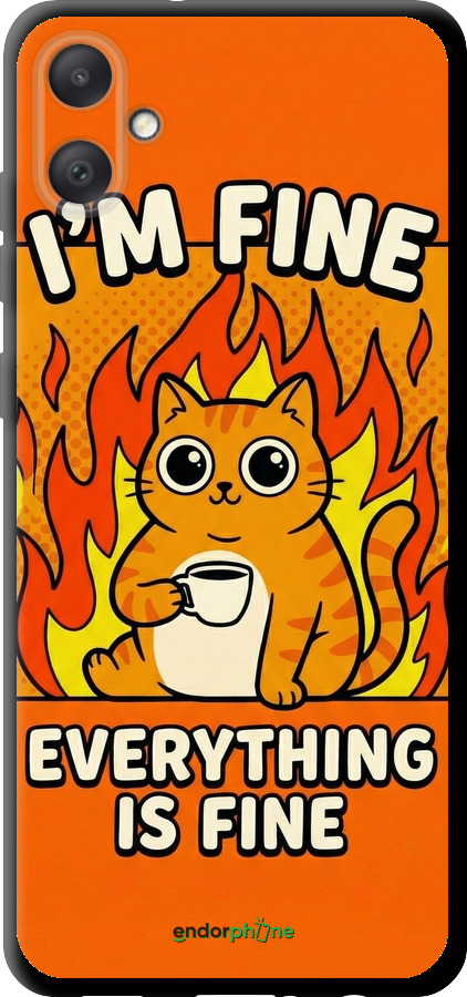 TPU чехол Funny Cat для Samsung Galaxy A05 - 6786b-3355 изображение 