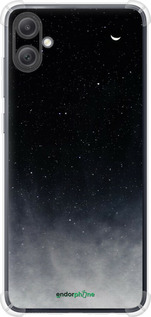 Силикон с усиленными углами чехол Сині хмари, Синій місяць для Samsung Galaxy A05 - 6396sp-3355 изображение 