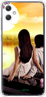Силіконовий протиударний с посиленими кутами чехол Sunset для Samsung Galaxy A05 - 6607sp-3355 изображение 