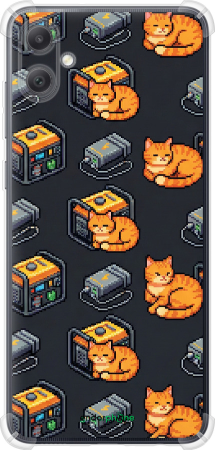 Силикон с усиленными углами чехол Autonomous Zone для Samsung Galaxy A05 - 6771sp-3355 изображение 