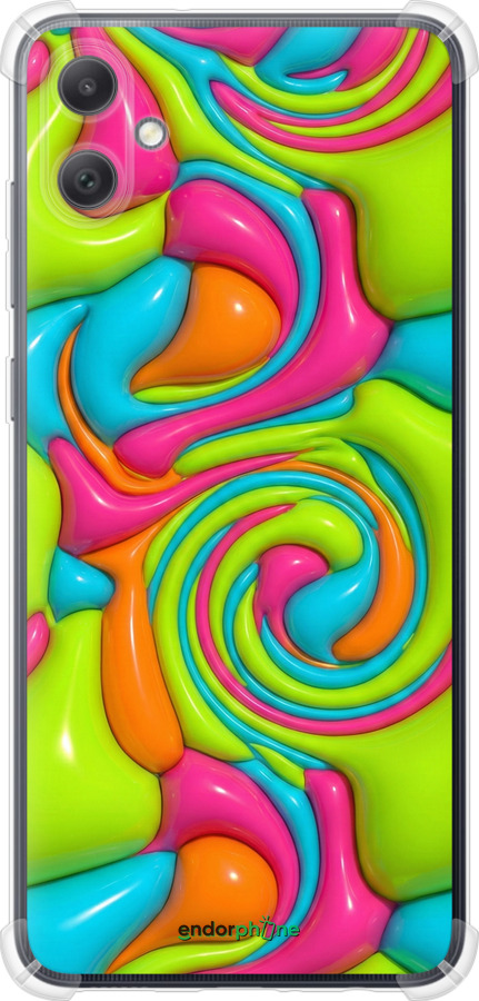 Силикон с усиленными углами чехол Y2K Jelly Dream для Samsung Galaxy A05 - 6780sp-3355 изображение 