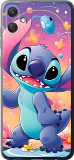 Силиконовый чехол Стич 2 для Samsung Galaxy A05 - 6371u-3355 изображение 