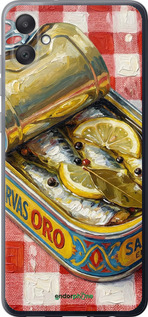 Силиконовый чехол Vintage Sardine Tin Phone для Samsung Galaxy A05 - 6772u-3355 изображение 