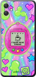 Силіконовий чохол 'Y2K Aesthetic Retro Pet: Годуй мене кавою' для Samsung Galaxy A05 зображення 7