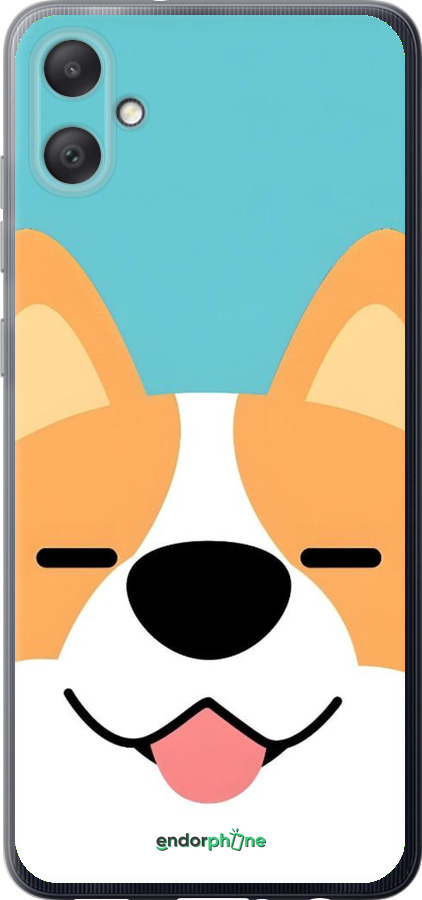 Силіконовий чехол Корги для Samsung Galaxy A05 - 6280u-3355 изображение 
