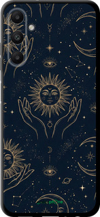 TPU чехол Celestial Harmony: Sun & Moon Gold Mystic Pattern для Samsung Galaxy A05s - 6778b-3356 изображение 