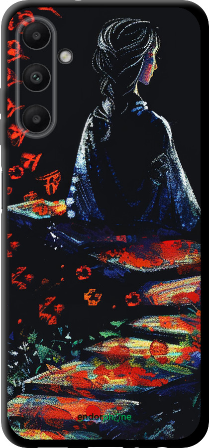 TPU чехол Мечтательная девушка для Samsung Galaxy A05s - 6042b-3356 изображение 