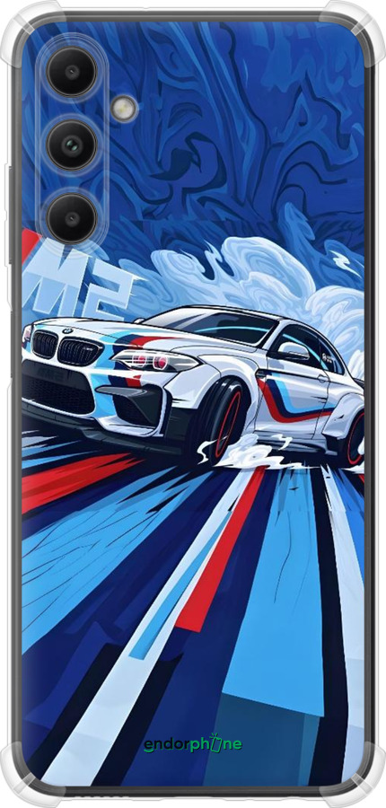 Силіконовий протиударний с посиленими кутами чехол БМВ для Samsung Galaxy A05s - 6292sp-3356 изображение 