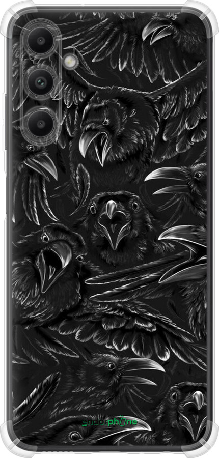 Силикон с усиленными углами чехол Воронья ярость для Samsung Galaxy A05s - 6474sp-3356 изображение 