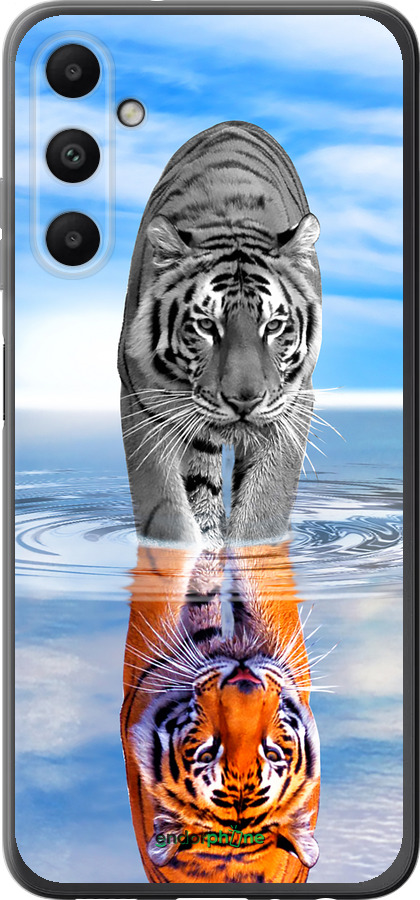 Силіконовий чехол Тигр для Samsung Galaxy A05s - 6016u-3356 изображение 