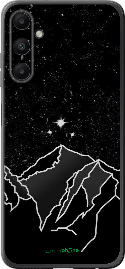 Силіконовий чехол Мінімалістичний гірський краєвид для Samsung Galaxy A05s - 6438u-3356 изображение 