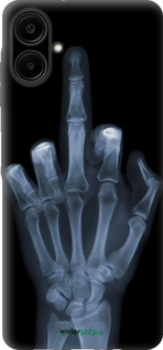 Силиконовый чехол Рука через рентген для Samsung Galaxy A06 4G - 1007u-3776 изображение 